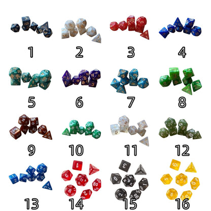 Acrylic Dice Economy Polyhedral Economy Polyhedral