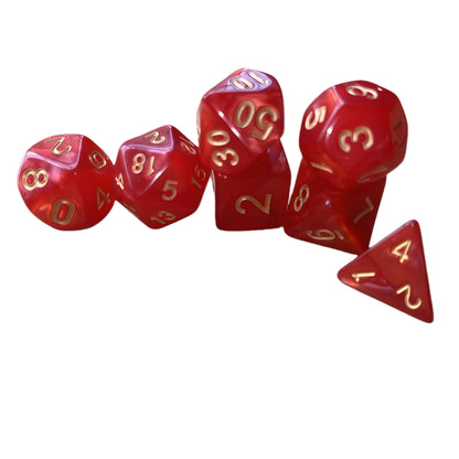 Acrylic Dice Economy Polyhedral Economy Polyhedral