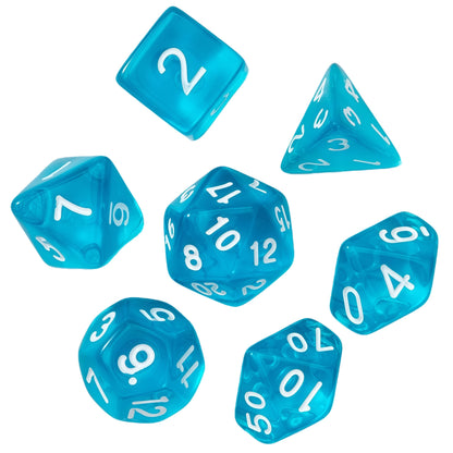 Acrylic Dice ‌‌New Crystal Clear Polyhedral ‌New Crystal Clear Polyhedral