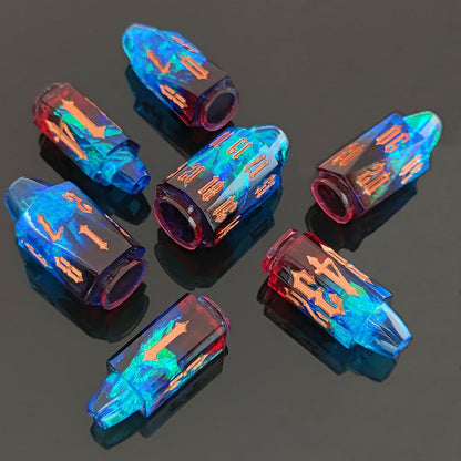 Resin Dice Irregular bullet DnD D&D Dice Set