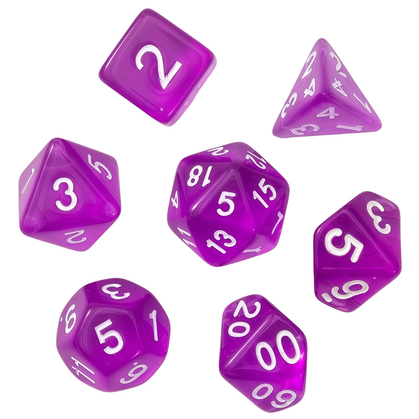 Acrylic Dice Economy Polyhedral Economy Polyhedral