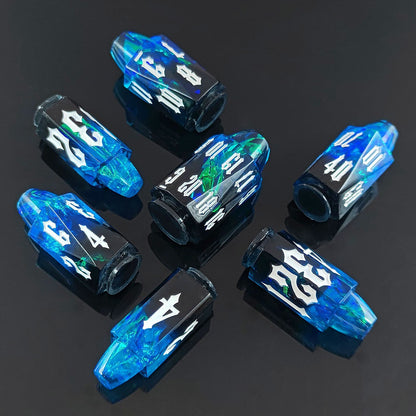 Resin Dice Irregular bullet DnD D&D Dice Set