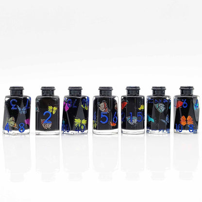 Resin Dice ‌Irregular Potion Bottle DnD D&D Dice Set