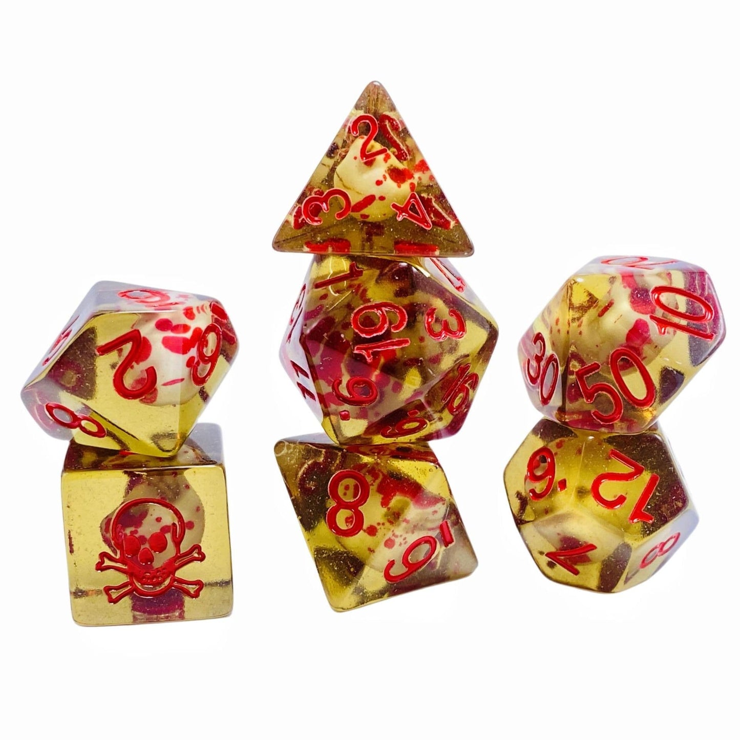 Resin Dice Resin Cartoon Dice with Rounded Corners Resin Dice