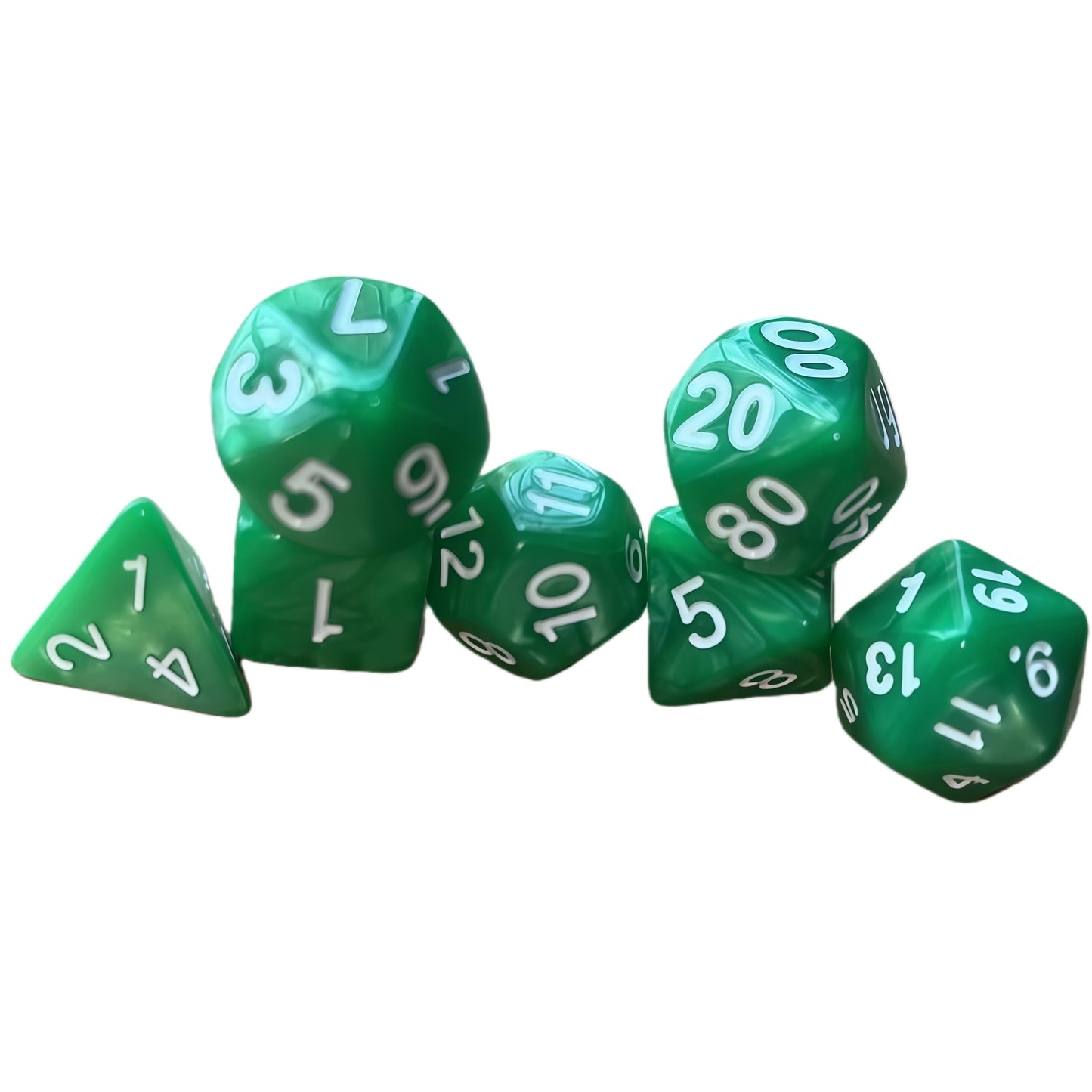 Acrylic Dice Economy Polyhedral Economy Polyhedral