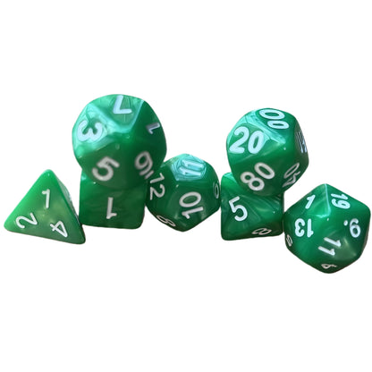 Acrylic Dice Economy Polyhedral Economy Polyhedral