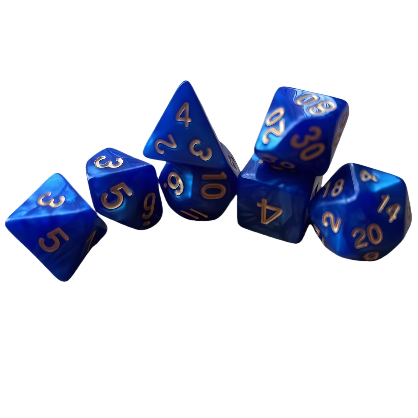 Acrylic Dice Economy Polyhedral Economy Polyhedral