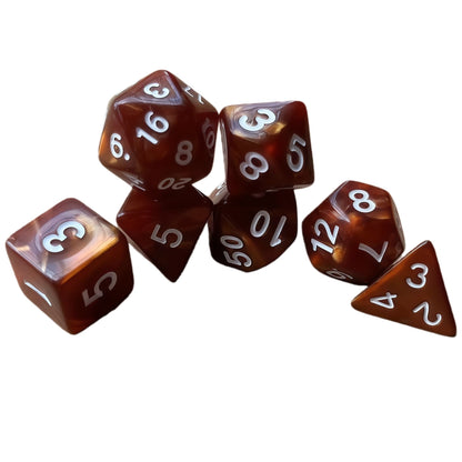 Acrylic Dice Economy Polyhedral Economy Polyhedral