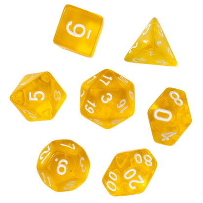 Acrylic Dice Economy Polyhedral Economy Polyhedral
