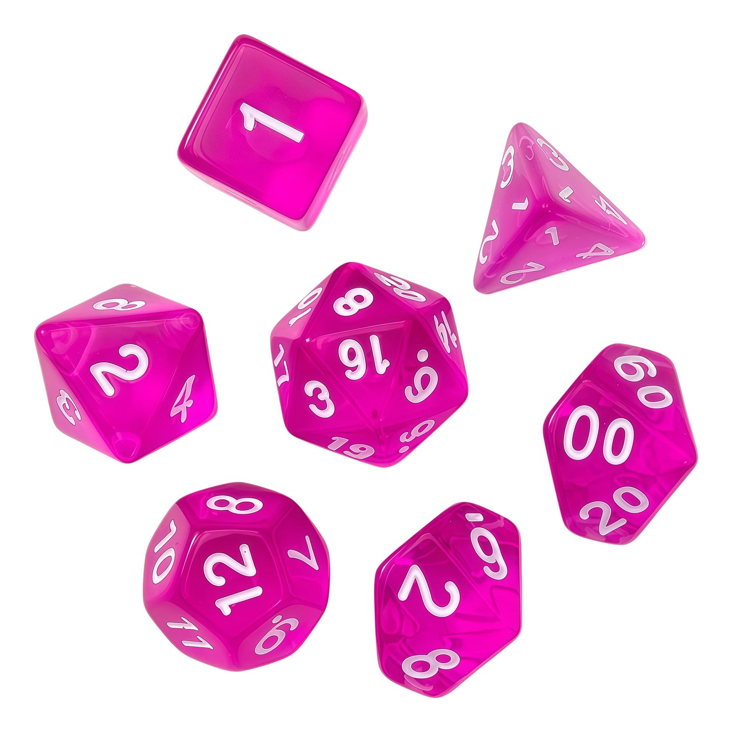 Acrylic Dice Economy Polyhedral Economy Polyhedral