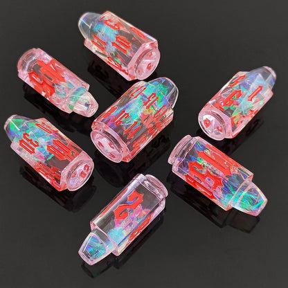 Resin Dice Irregular bullet DnD D&D Dice Set