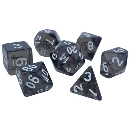 Acrylic Dice ‌Colored transparent dice‌ DnD D&D Dice Set