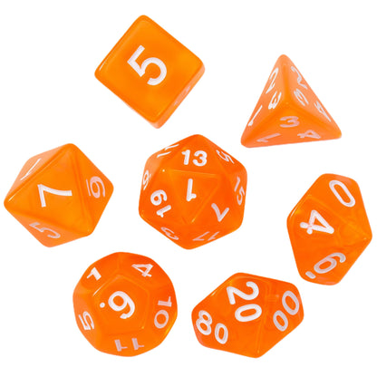 Acrylic Dice ‌‌New Crystal Clear Polyhedral ‌New Crystal Clear Polyhedral