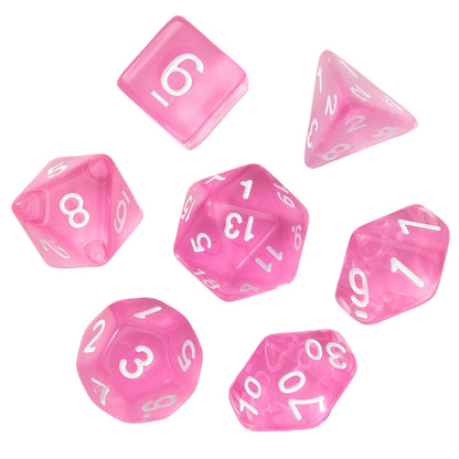 Acrylic Dice Economy Polyhedral Economy Polyhedral