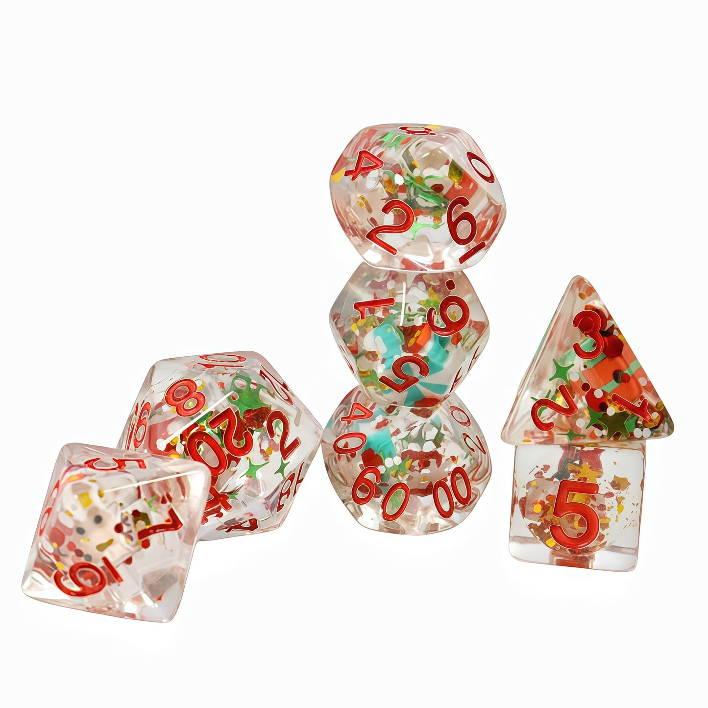 Resin Dice Resin Cartoon Dice with Rounded Corners Resin Dice