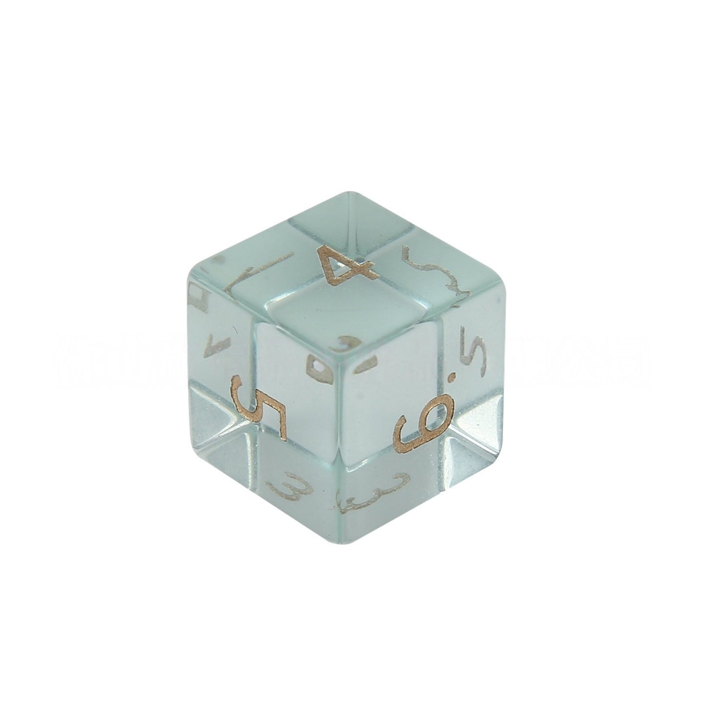 K9 Light Green Glass D&D Dice