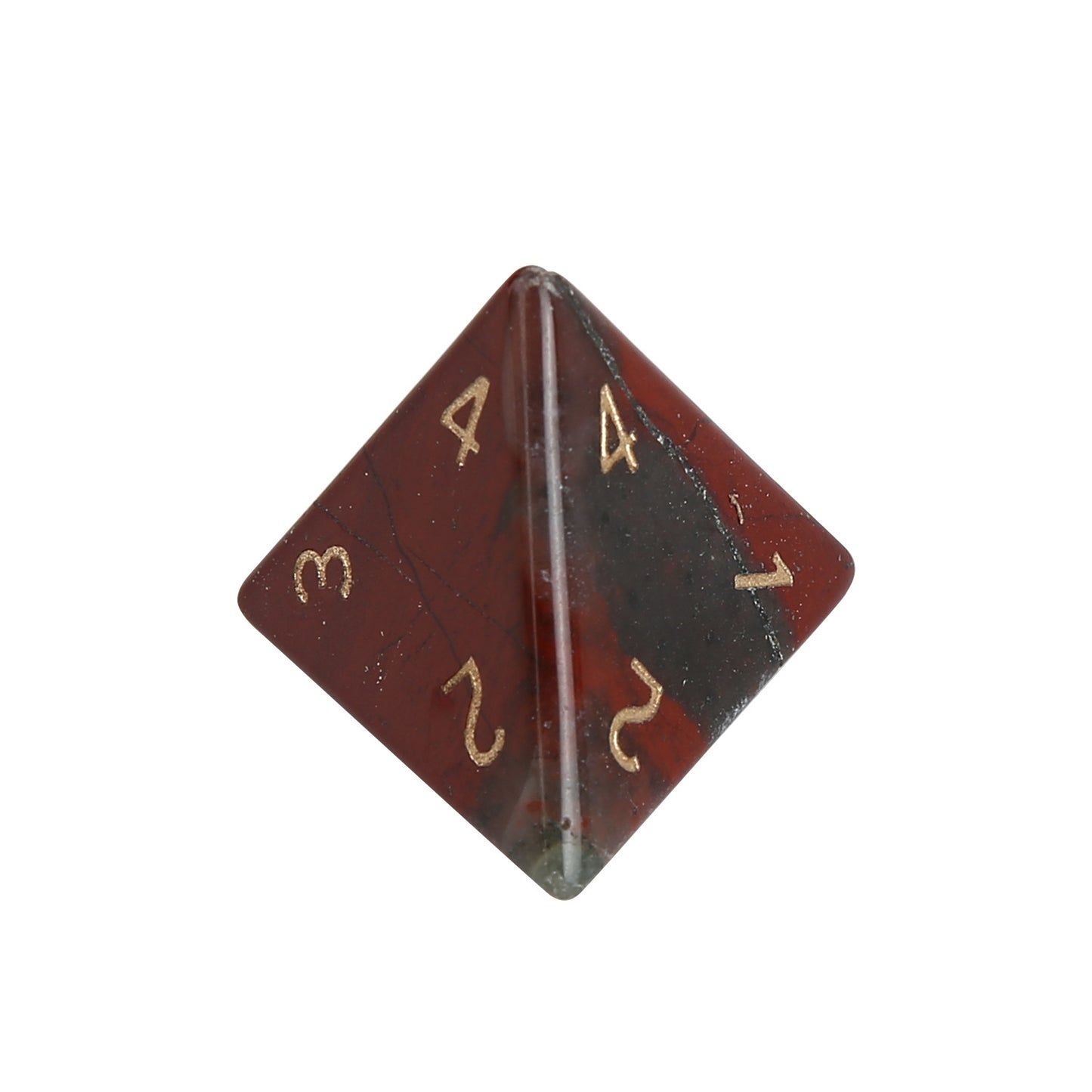 Natural African Bloodstone D&D Dice