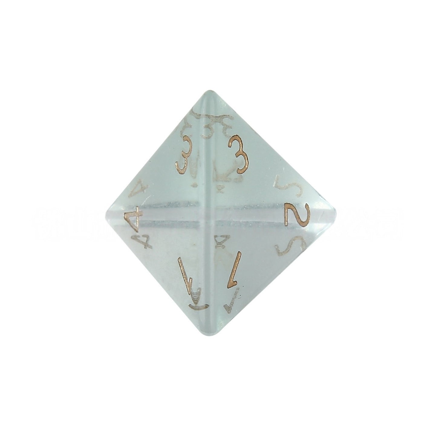 K9 Light Green Glass D&D Dice