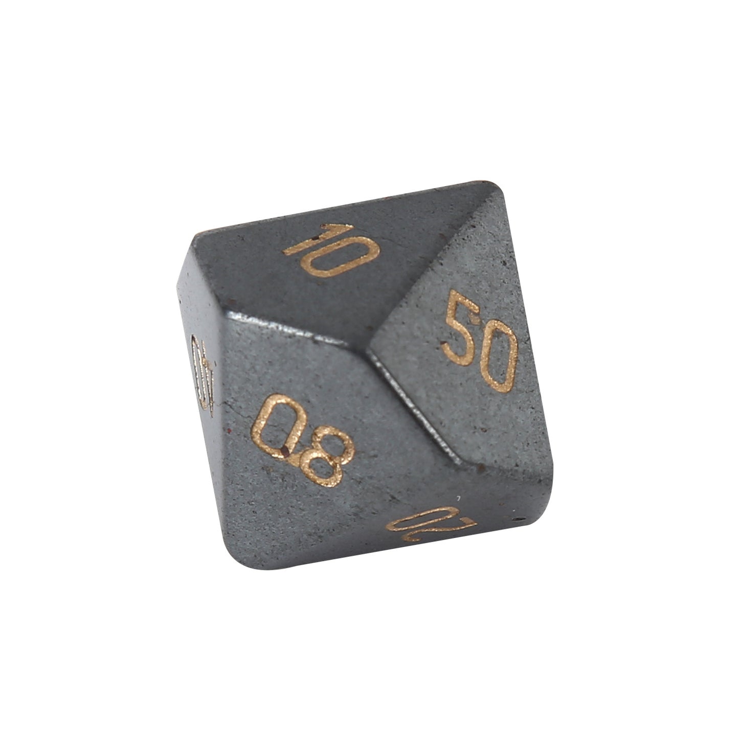 Natural Black Onyx Stone D&D Dice