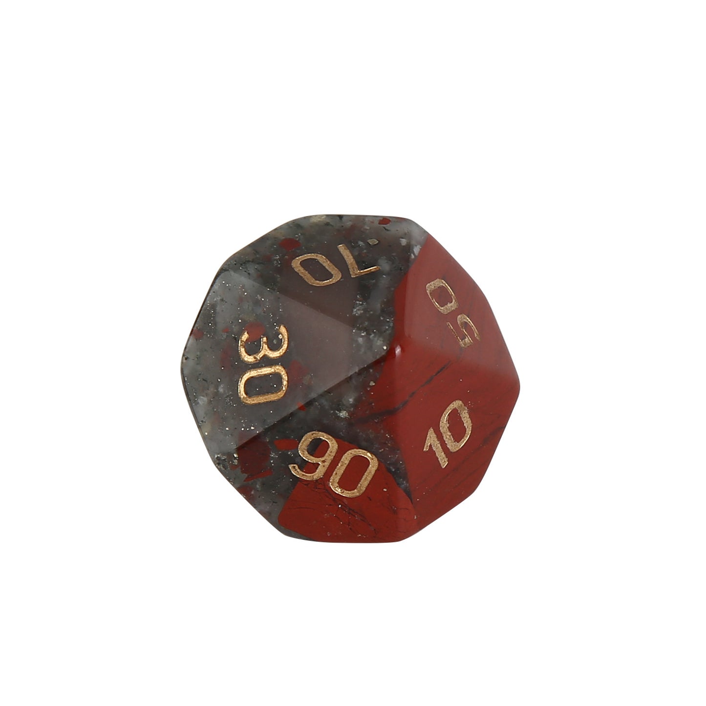 Natural African Bloodstone D&D Dice