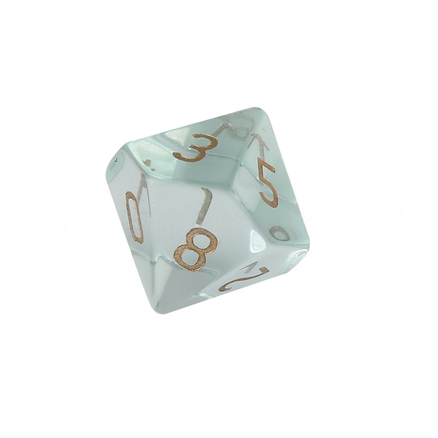 K9 Light Green Glass D&D Dice