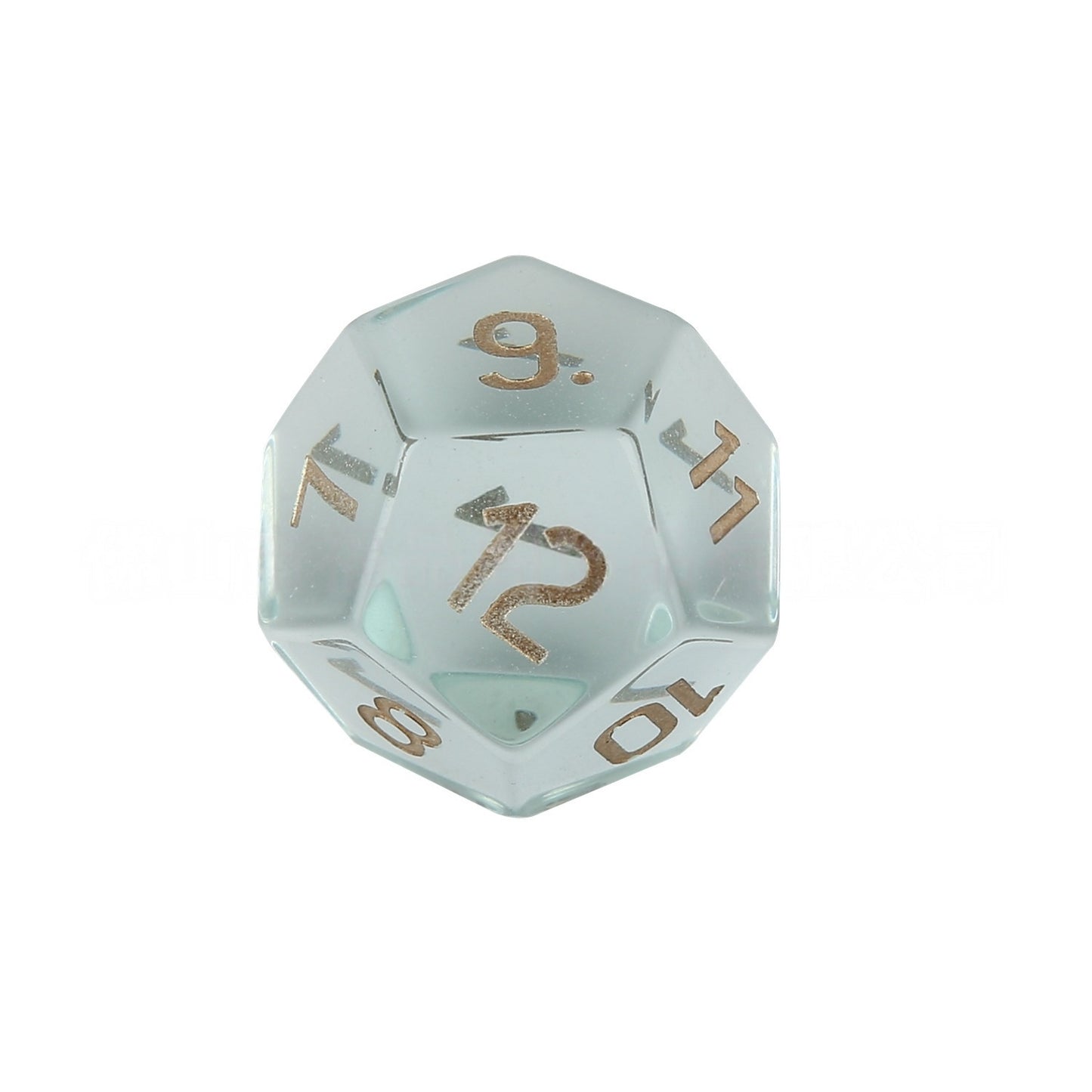 K9 Light Green Glass D&D Dice