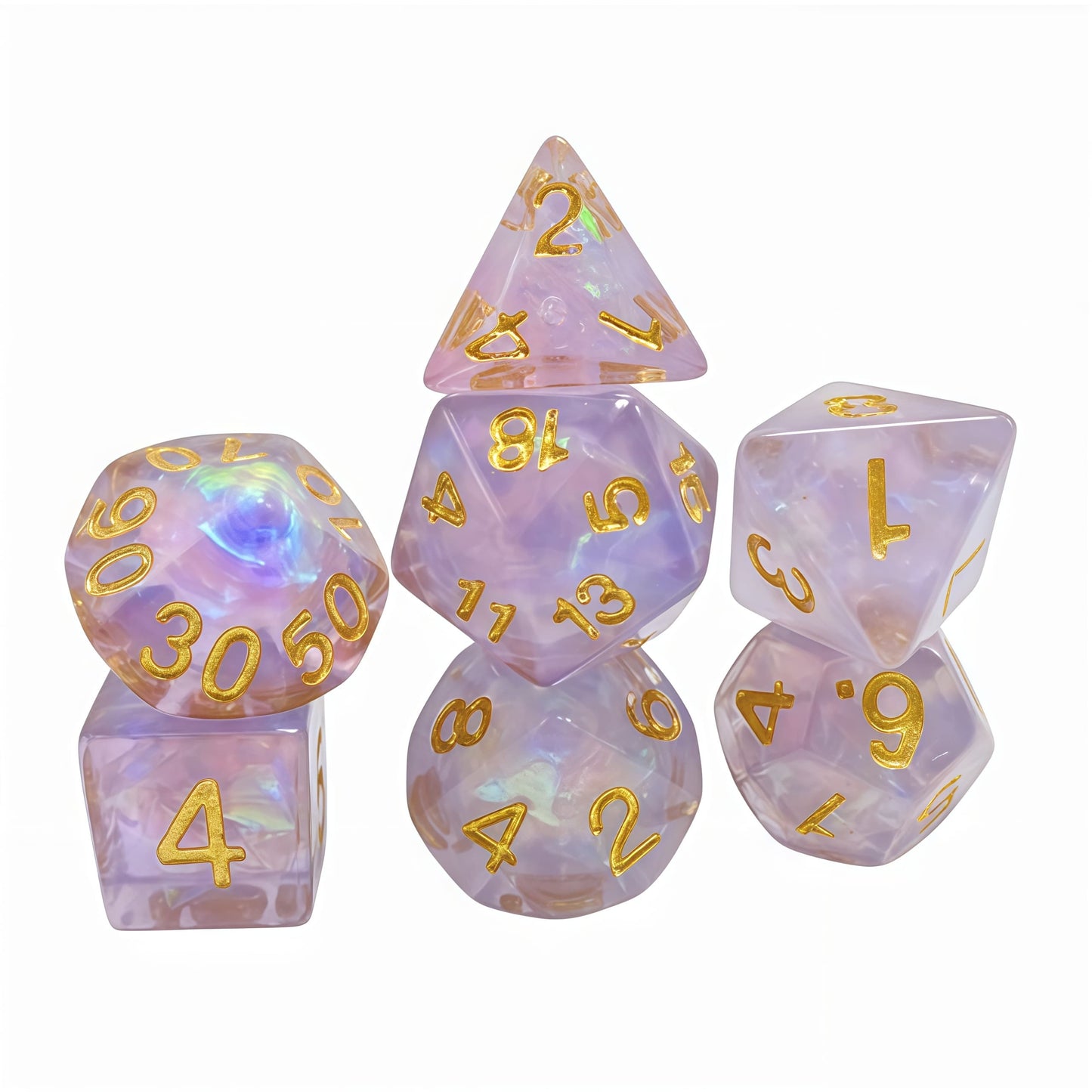 Resin Dice Resin Cartoon Dice with Rounded Corners Resin Dice