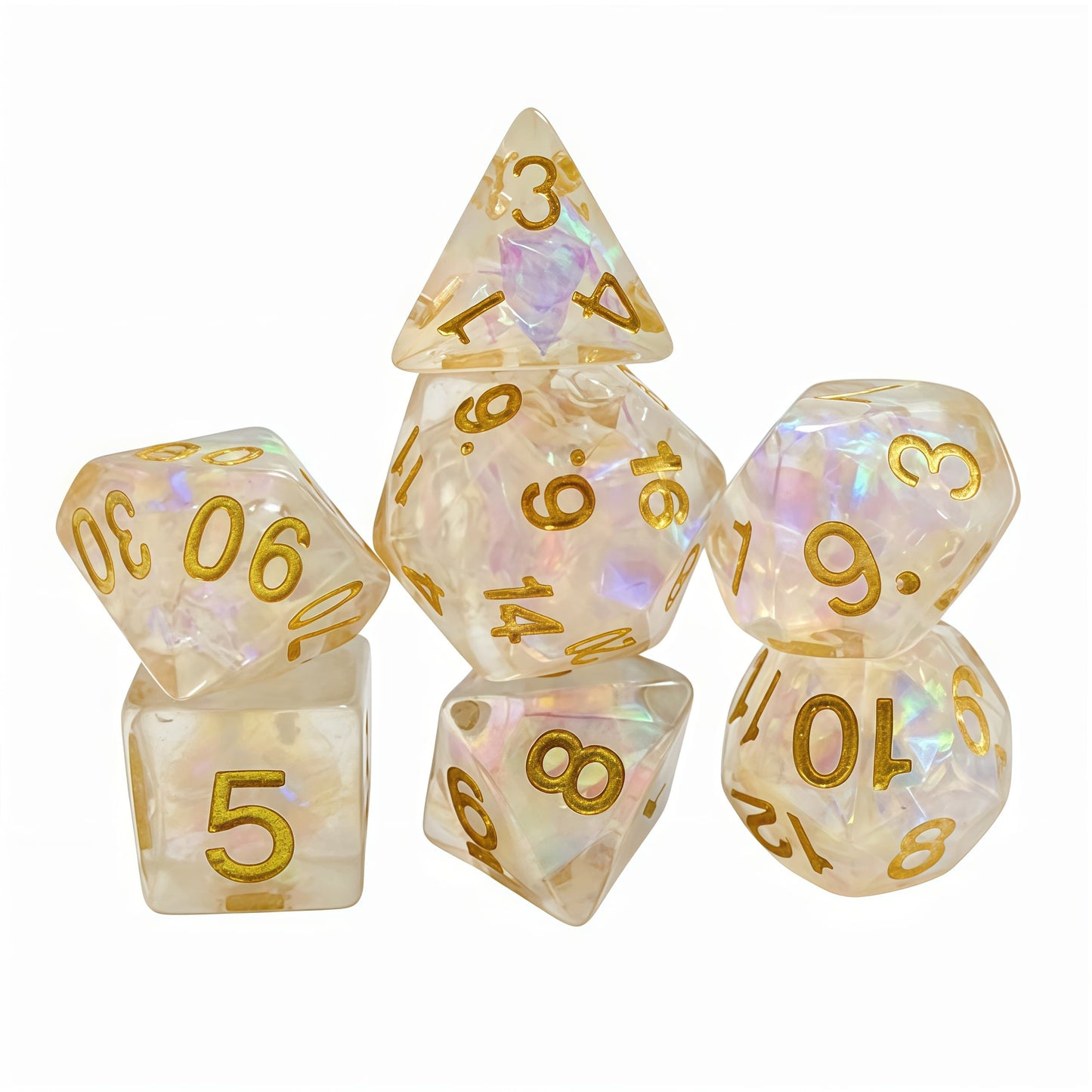 Resin Dice Resin Cartoon Dice with Rounded Corners Resin Dice