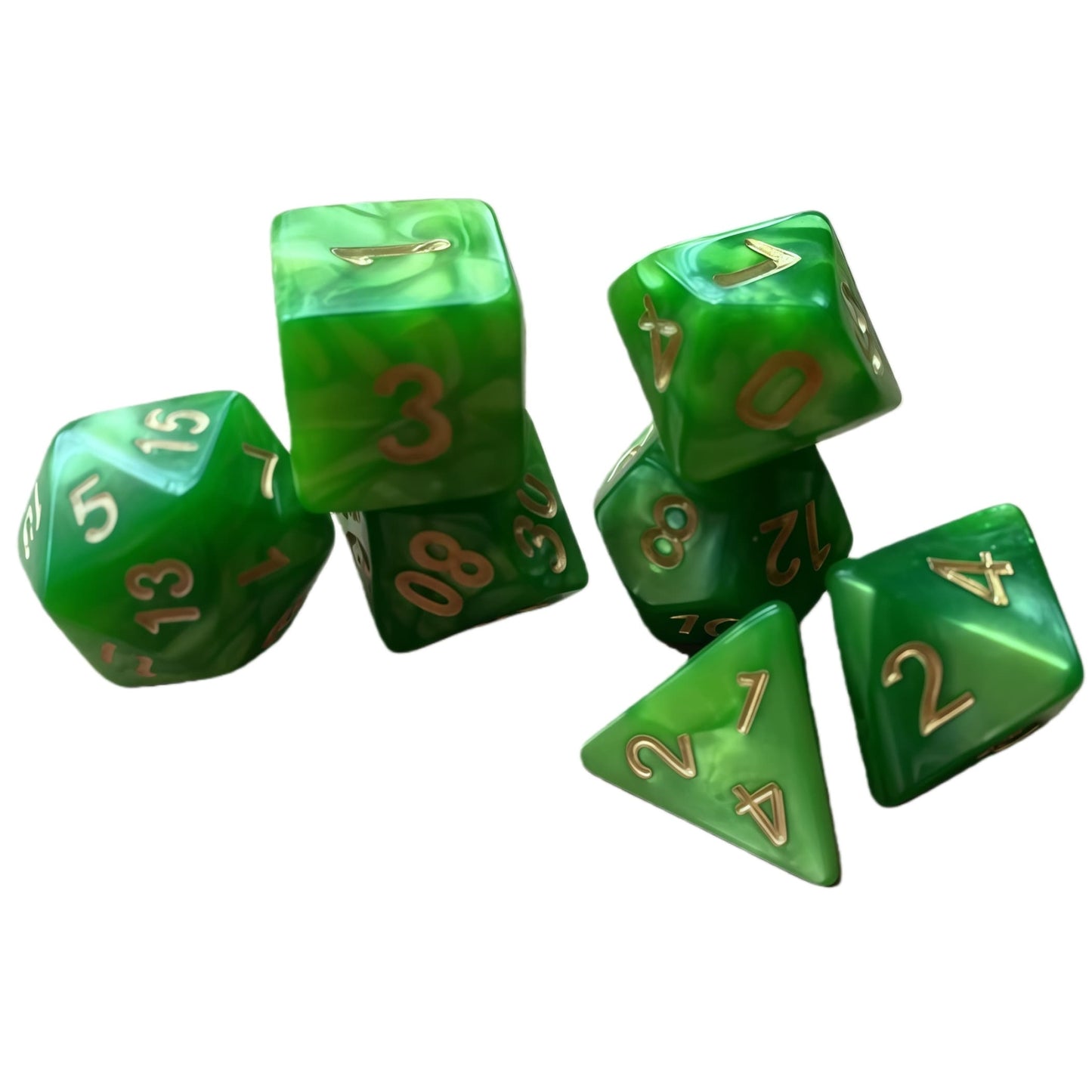 Acrylic Dice Economy Polyhedral Economy Polyhedral
