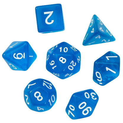 Acrylic Dice ‌‌New Crystal Clear Polyhedral ‌New Crystal Clear Polyhedral
