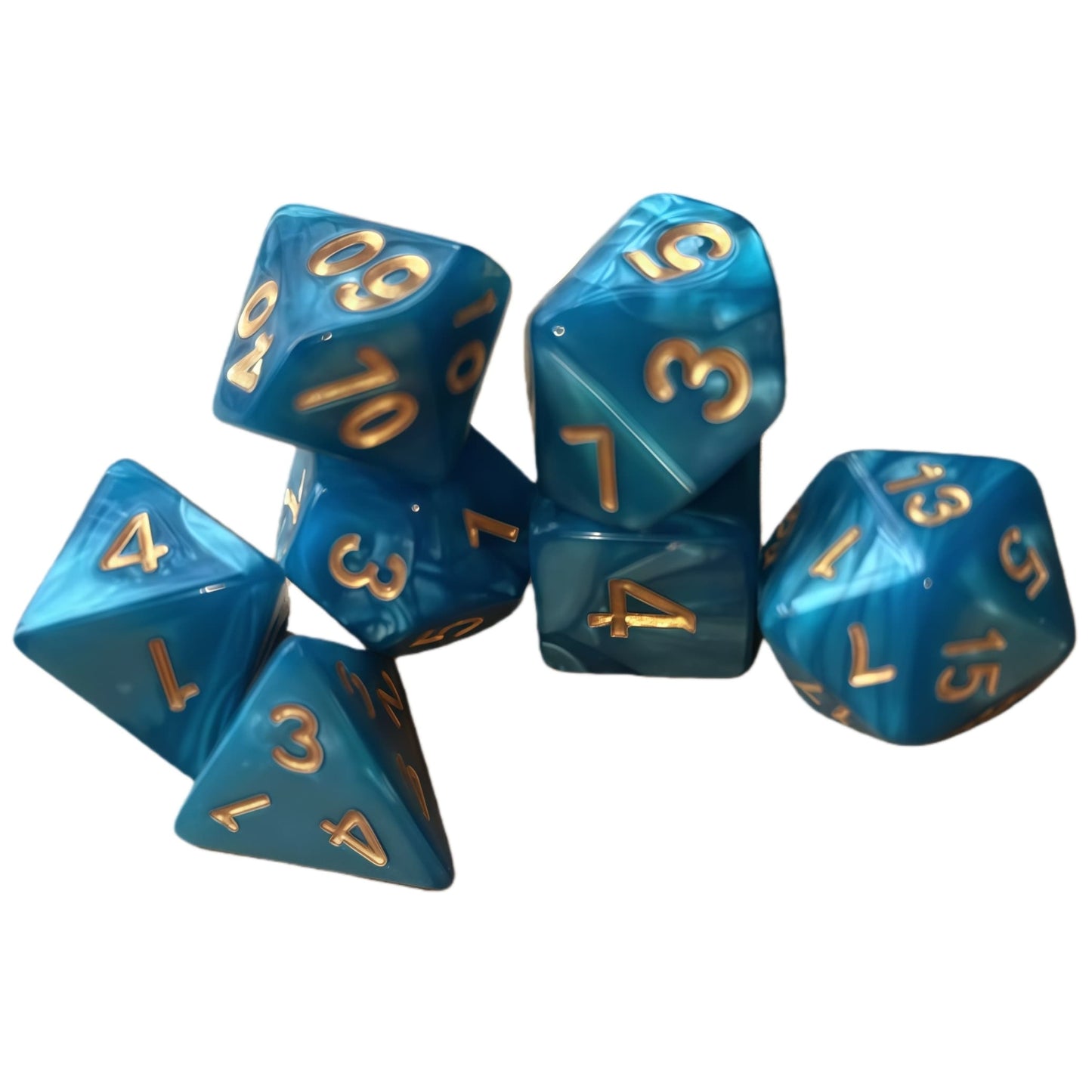 Acrylic Dice Economy Polyhedral Economy Polyhedral