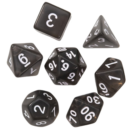 Acrylic Dice ‌‌New Crystal Clear Polyhedral ‌New Crystal Clear Polyhedral