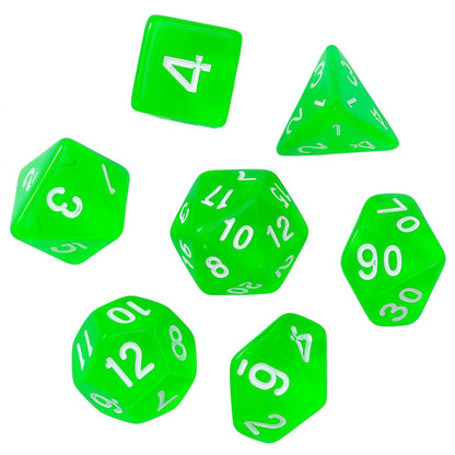 Acrylic Dice Economy Polyhedral Economy Polyhedral