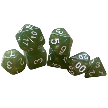 Acrylic Dice Economy Polyhedral Economy Polyhedral